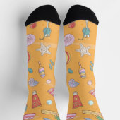 夏パターン ソックス (上部)