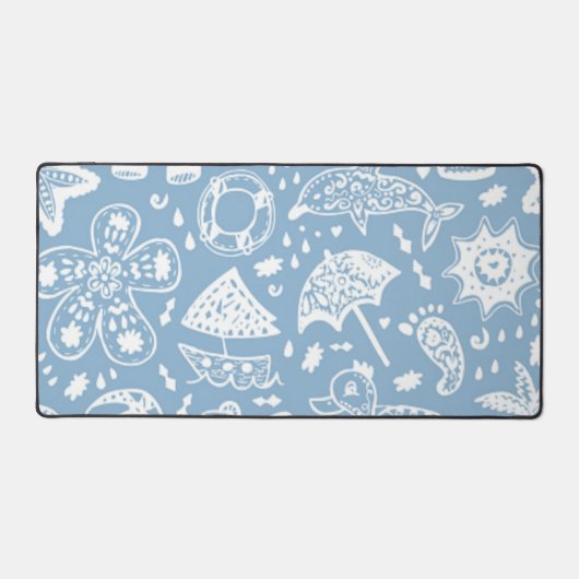 夏パターン デスクマット (正面)