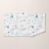 夏パターン バスタオルセット (ハンドタオル)