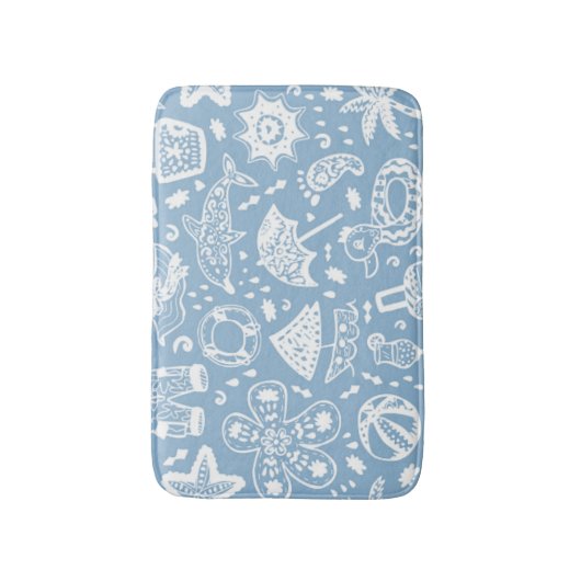 夏パターン バスマット (正面縦)