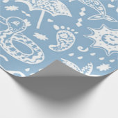 夏パターン ラッピングペーパー (角)