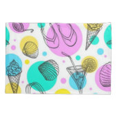 夏パターン 枕カバー (裏面)