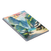 夏パーソナライズされたのフィリピン旅行ノート ノートブック (右側)