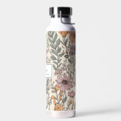 夏パーソナライズされたの水色 ウォーターボトル (左面)