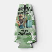 夏パーソナライズされた女旅行 ボトルクーラー (裏面)
