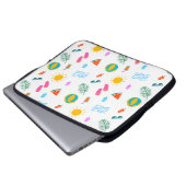 夏ビーチパターンエレクトロニクスバッグ ラップトップスリーブ (正面下部)