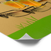 夏ビーチ法2ポスター ポスター (角)