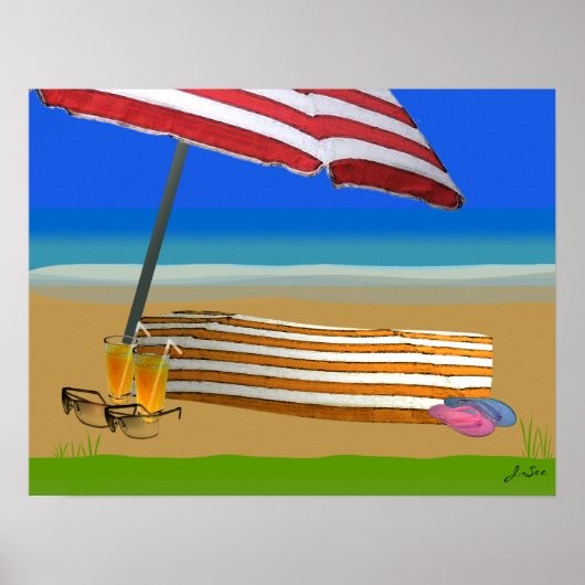 夏ビーチ法2ポスター ポスター (正面)