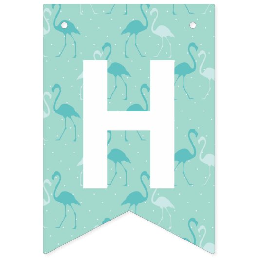 夏ビーチ誕生会 バンティングフラッグ (第2の旗)