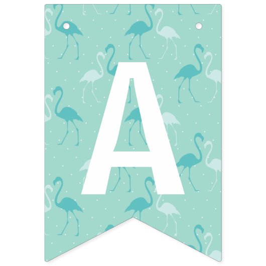 夏ビーチ誕生会 バンティングフラッグ (第3の旗)