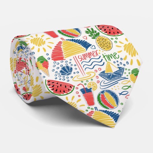 夏ビーチ ネクタイ (ロール)