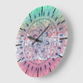 夏ビーチ ラージ壁時計 (傾斜)