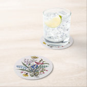 夏ブーケ ラウンドペーパーコースター (インサイチュ)