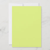 夏ポプシクルウォーターカラーバースデーパーティー 招待状 (裏面)