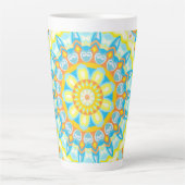 夏マンダラ カフェラテマグ (正面)