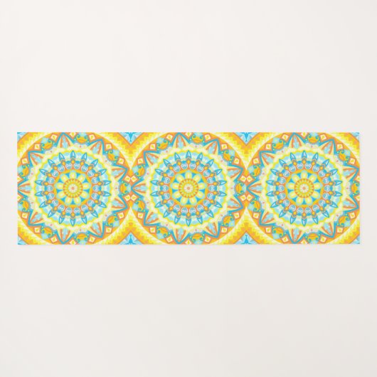 夏マンダラ ヨガマット (裏面(横))
