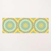 夏マンダラ ヨガマット (正面(横))