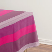 夏ムードピンクメイブパープルマゼンタライン テーブルクロス (インサイチュ)
