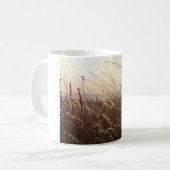 夏ムード写真クラシック白マグカップ コーヒーマグカップ (正面左)