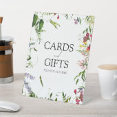 夏モダンの野草書結婚の贈り物 台座サイン (インサイチュ)