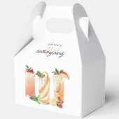 夏モダンカクテル21歳の誕生日パーティー フェイバーボックス (正面)