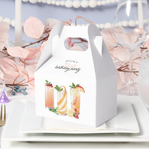 夏モダンカクテル21歳の誕生日パーティー フェイバーボックス