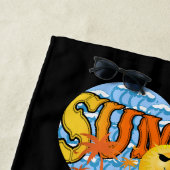 夏モダン旅行 ビーチタオル (インサイチュ)