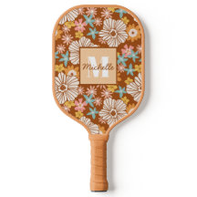 夏レトロ花 |モノグラム