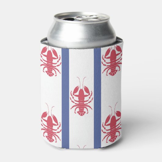 夏ロブスターテーマクーラーボックス 缶クーラー (缶正面)