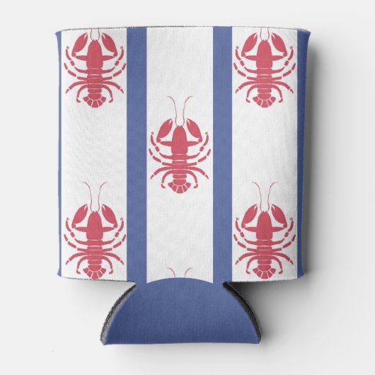 夏ロブスターテーマクーラーボックス 缶クーラー (正面)