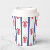 夏ロブスターテーマ紙カップ 紙コップ (右)