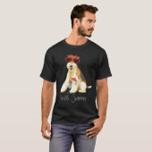 夏ワイヤーフォックステリア犬 Tシャツ (正面フル)