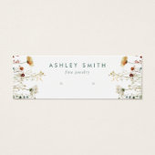 夏ワイルドフラワーフィールドイヤリングディスプレイカード (正面)