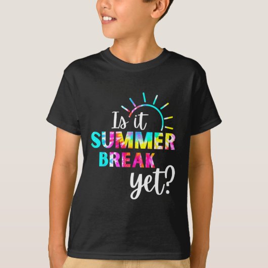 夏休みか先生評価1 Tシャツ (正面)