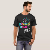夏休みか先生評価 Tシャツ (正面フル)