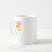 夏休みなのに学校の最後の日が幸せなのか コーヒーマグカップ (正面左)