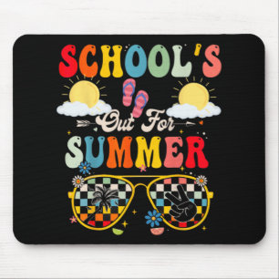 夏休みなのに学校の最後の日のランチレディ マウスパッド