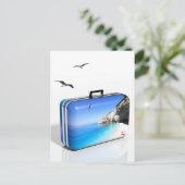 夏休みのコンセプト ポストカード (スタンド正面)