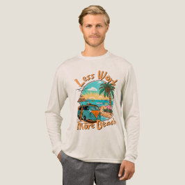 夏休みはビーチで遊んで仕事は少なめに トライブレンドTシャツ