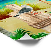 夏休みオンビーチくつろぎ ポスター (コーナー)