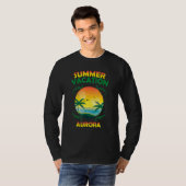 夏休みオーロラ Tシャツ (正面フル)