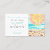 夏休みクラスメート呼び出しカード コーリングカード (裏面)