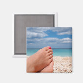 夏休みスクエアマグネット マグネット (正面/裏面)