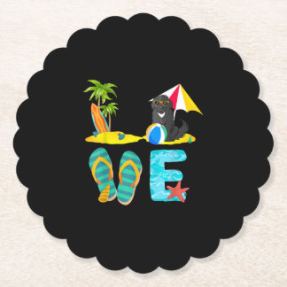 夏休みニューファンドランド | Love newfoundland ペーパーコースター