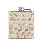 夏休みパターン フラスク (裏面)