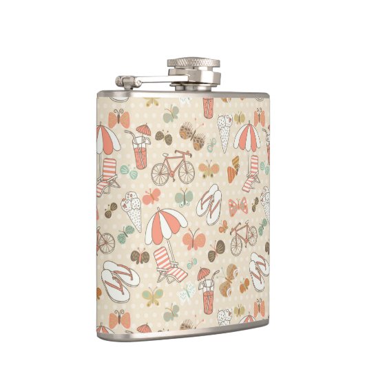 夏休みパターン フラスク (右)