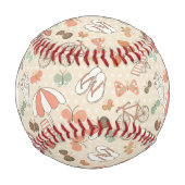 夏休みパターン 野球ボール (正面)