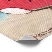 夏休みポスター ポスター (角)