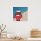 夏休みポスター ポスター (キッチン)