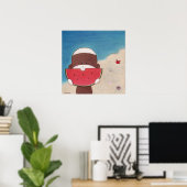 夏休みポスター ポスター (ホームオフィス)